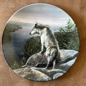 Knowles plate 8525A limited edition, “the silent one” by Kevin Daniel wo…